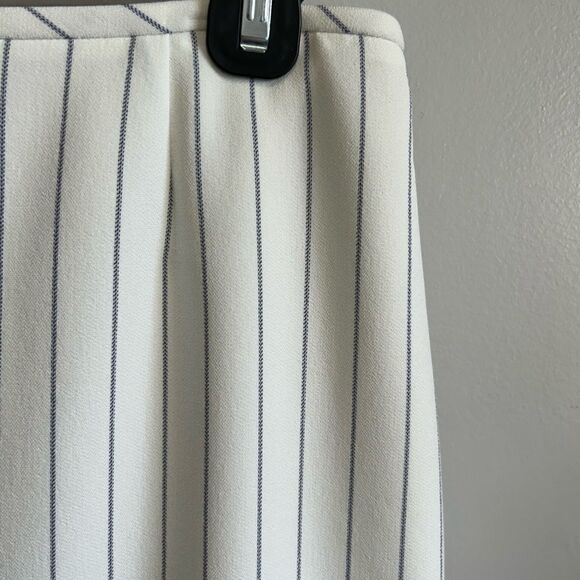 Preston & York Cream Pleated Pencil Skirt - Picture 2 of 8